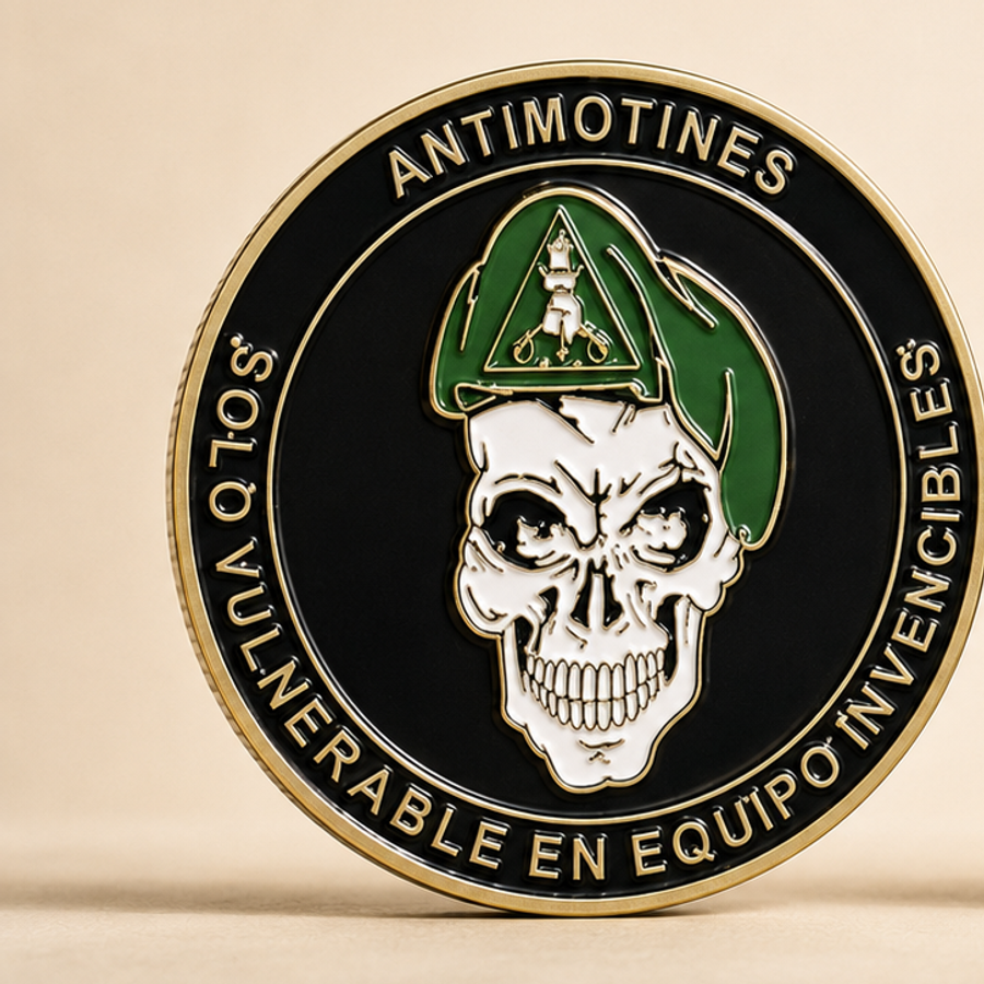 Moneda Grupo Especial Antimotines